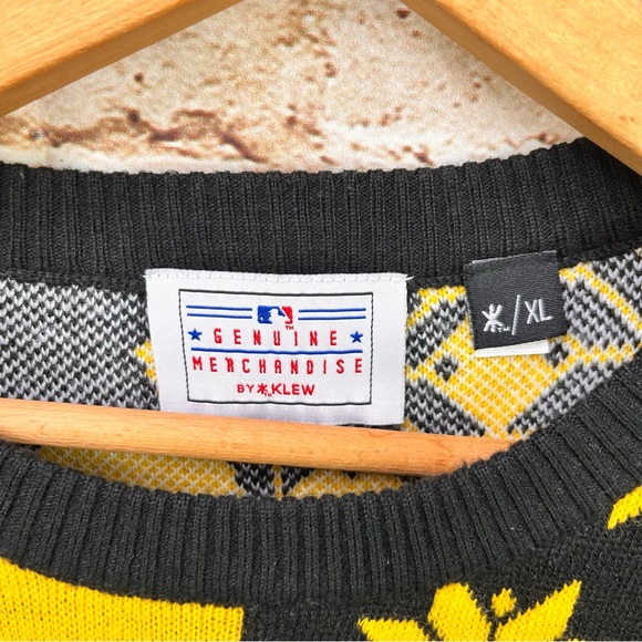 MLB Pirates Christmas Sweater Baseball Fan Apparel by Klew XL - Picture 5 of 7